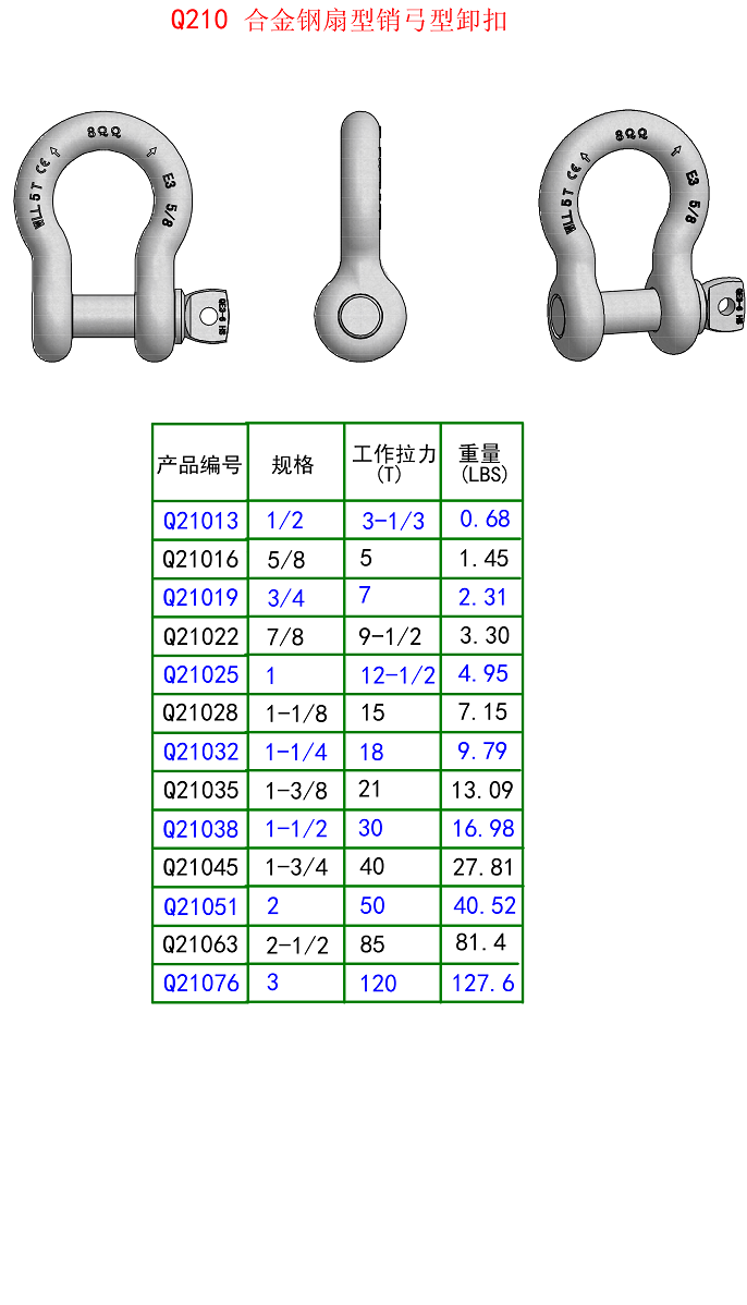 卸扣001